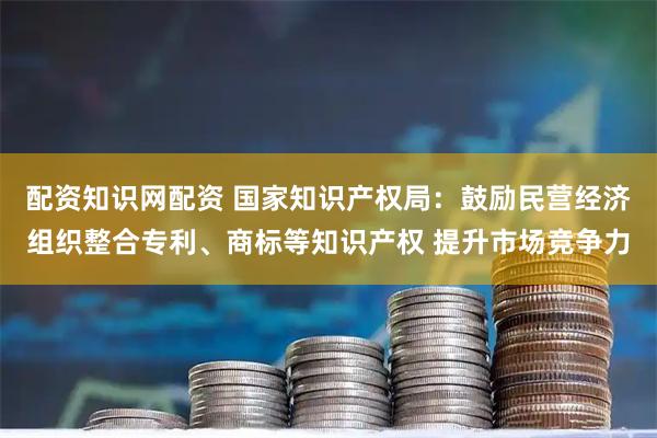 配资知识网配资 国家知识产权局：鼓励民营经济组织整合专利、商标等知识产权 提升市场竞争力
