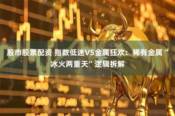 股市股票配资 指数低迷VS金属狂欢：稀有金属“冰火两重天”逻辑拆解